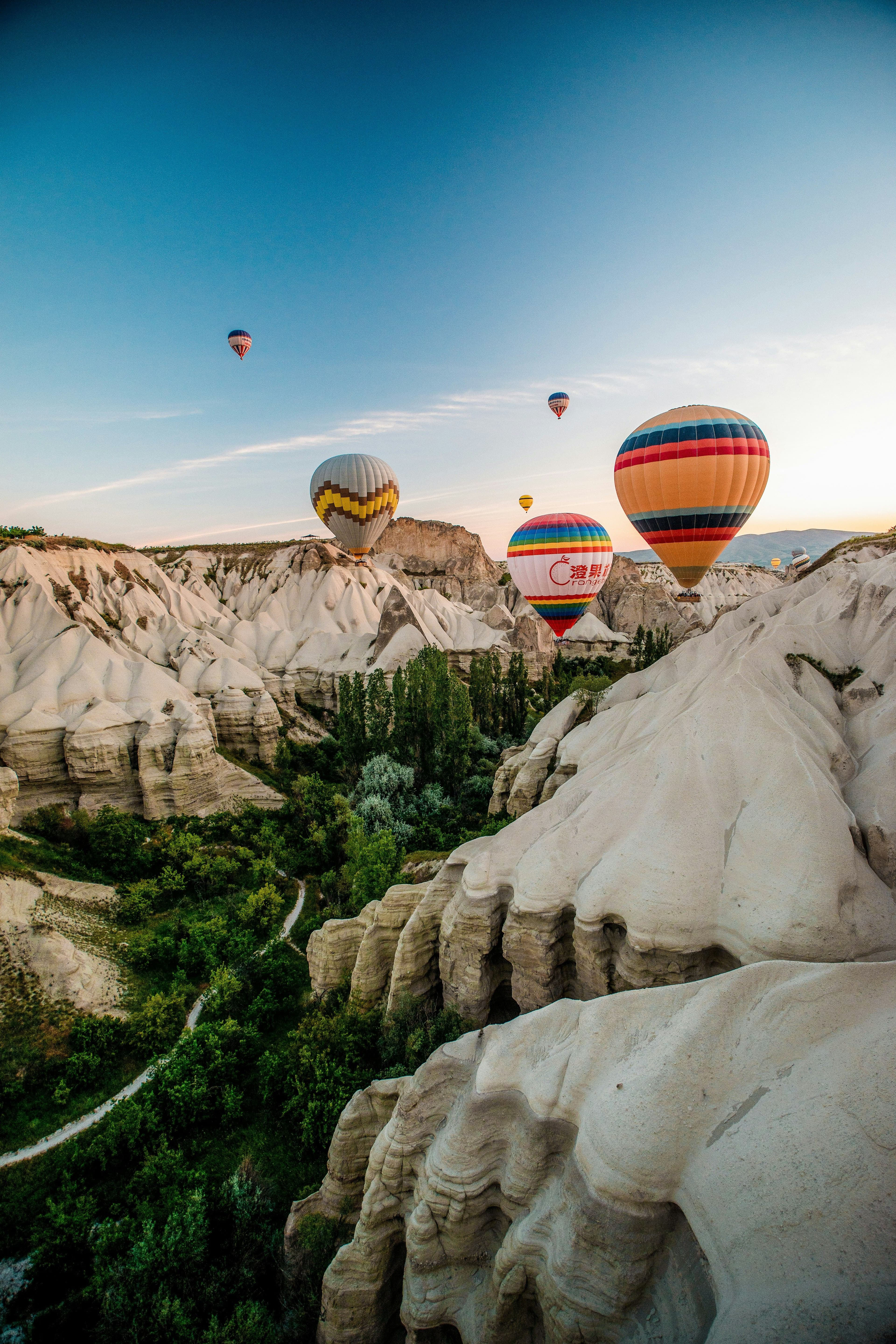 Cappadocia Hot Air Balloons Valleys